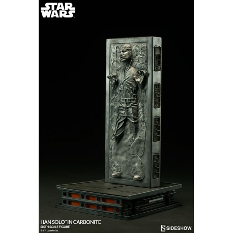 Star Wars Figura 1/6 Han Solo en Carbonita