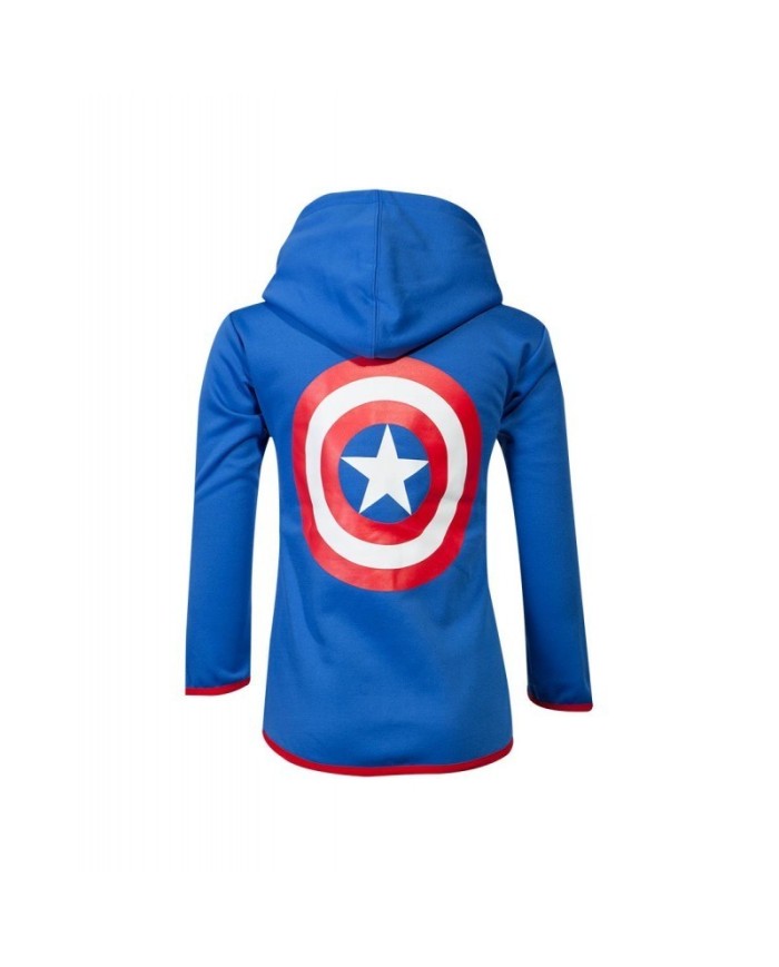 Sudadera con capucha Capitán América - Niño TALLA CAMISETA NIÑO TALLA 158 - 13 AÑOS
