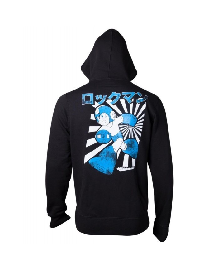 Sudadera con Capucha Megaman - Hombre TALLA CAMISETA L