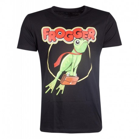 Camiseta Retro Frogger Konami - Hombre TALLA CAMISETA M