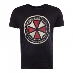 Camiseta Resident Evil Logo - Hombre TALLA CAMISETA M