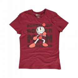 Camiseta Bomberman Tonal Bomb Konami - Hombre TALLA CAMISETA M