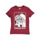 Camiseta Super Mario Princesa Peach Kiss - Hombre TALLA CAMISETA M