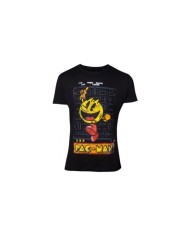Camiseta Pac-Man Retro Start Scene - Hombre TALLA CAMISETA L