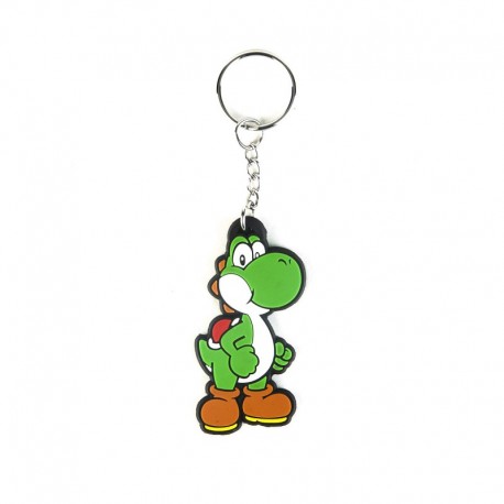 Llavero de goma Yoshi Nintendo