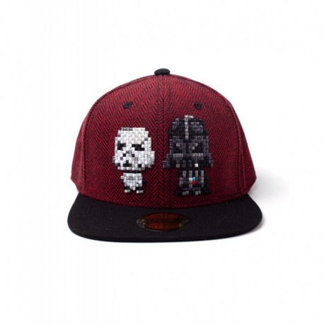 Gorra Darth Vader & Stormtrooper Pixel Star Wars