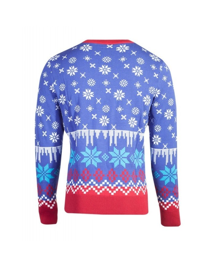 Sesame Street Suéter Christmas Cookie Monster TALLA CAMISETA M