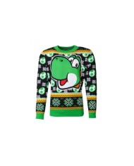 Suéter Yoshi Christmas Nintendo Super Mario TALLA CAMISETA S