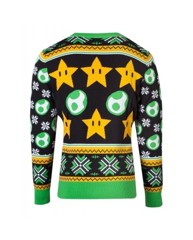 Suéter Yoshi Christmas Nintendo Super Mario TALLA CAMISETA L