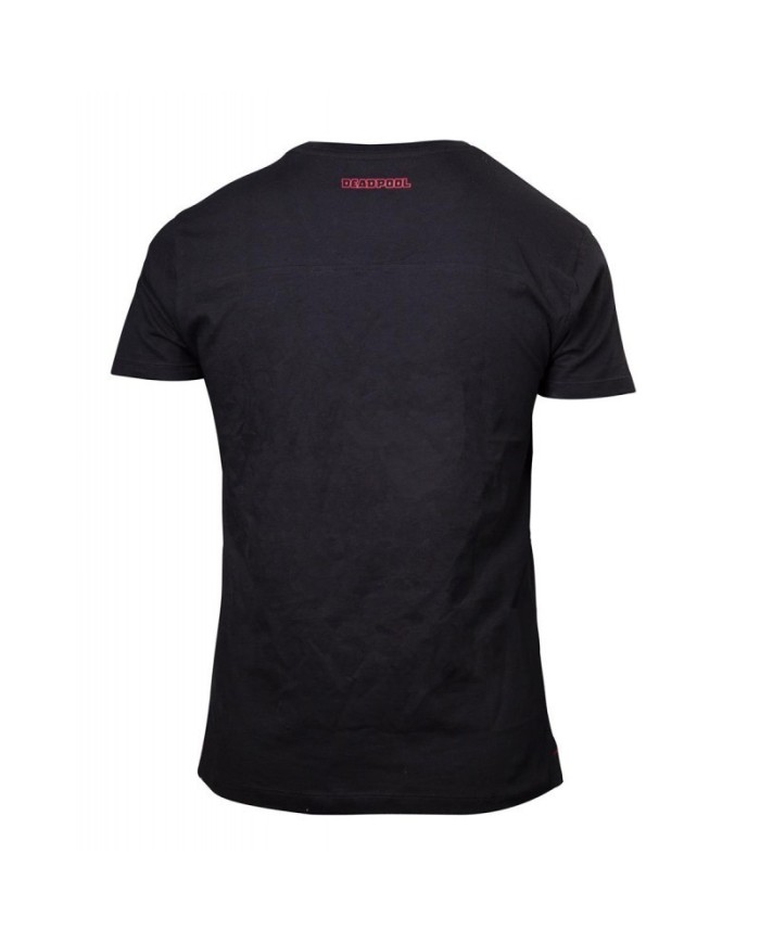 Camiseta Deadpool Wade Wilson Poster Marvel - Hombre TALLA CAMISETA XL