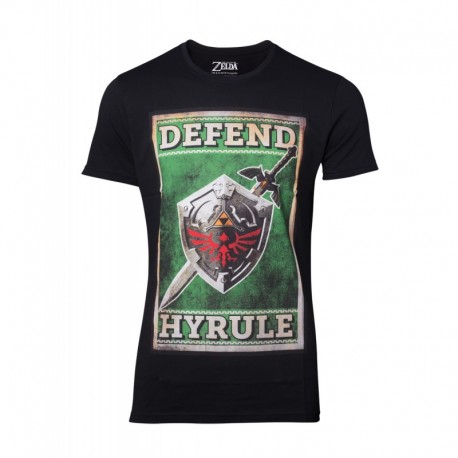 Camiseta Sword & Shield The Legend of Zelda - Hombre TALLA CAMISETA S