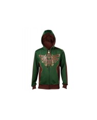 Sudadera con Capucha Hylian Crest The Legend of Zelda Nintendo - Hombre TALLA CAMISETA M