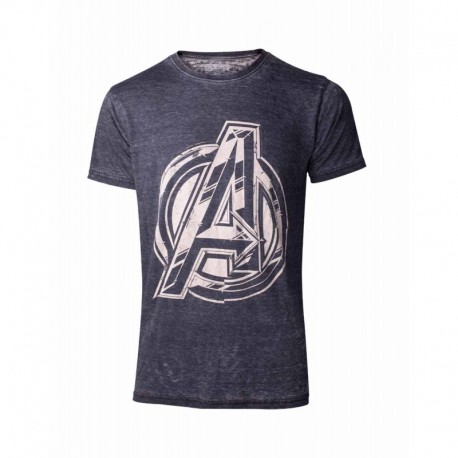 Camiseta The Avengers Logo - Hombre TALLA CAMISETA XL