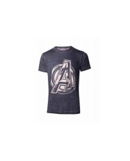Camiseta The Avengers Logo - Hombre TALLA CAMISETA XL