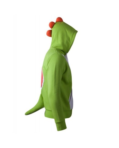 Sudadera con Capucha Yoshi Super Mario Nintendo - Niño TALLA CAMISETA NIÑO TALLA 122 - 7 AÑOS