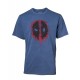 Camiseta Deadpool Faux Denim - Hombre TALLA CAMISETA M