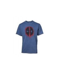Camiseta Deadpool Faux Denim - Hombre TALLA CAMISETA XL