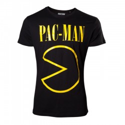 Camiseta Pac-Man Logo - Hombre TALLA CAMISETA L