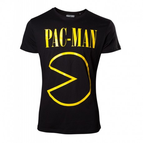 Camiseta Pac-Man Logo - Hombre TALLA CAMISETA L