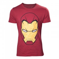 Camiseta Iron Man Head Marvel - Hombre TALLA CAMISETA XL