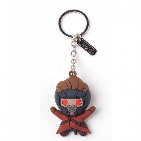 Llavero de Goma 3D Star Lord Marvel