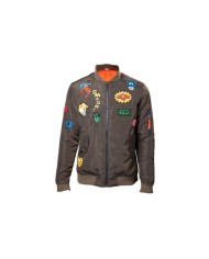 Chaqueta Bomber Hero Patches Marvel TALLA CAMISETA M