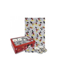 SET CAJA METÁLICA MICKEY TALLA CAMISETA NIÑO TALLA 110 - 5 AÑOS