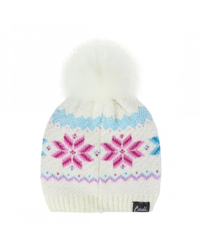 Disney Gorro con Pompon Frozen 2