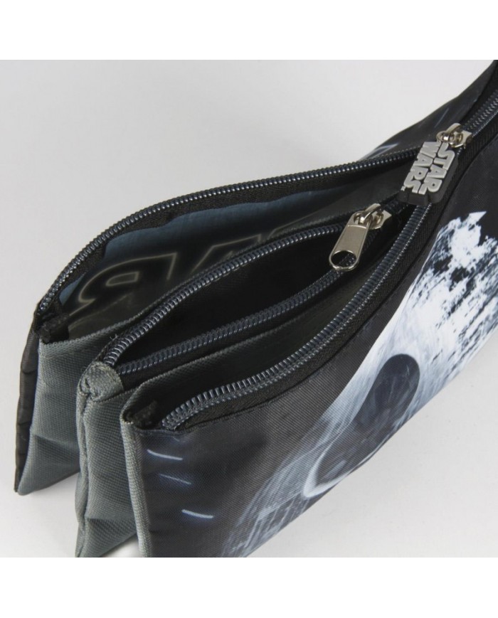 Disney Star Wars Estuche / Portatodo 3 Compartimentos