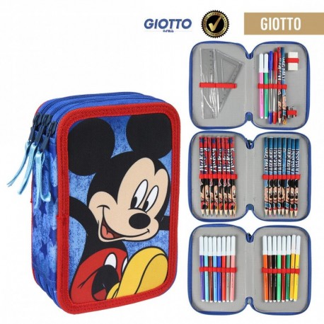 Plumier Triple Giotto Mickey