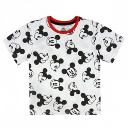 Camiseta Corta Premium Single Jersey Mickey Mouse - Niño TALLA CAMISETA NIÑO TALLA 86 - 2 AÑOS