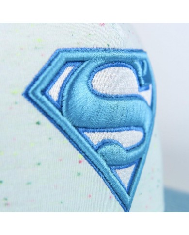 Gorra Visera Plana Superman Logo Bordado