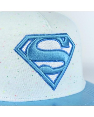 Gorra Visera Plana Superman Logo Bordado