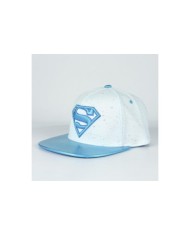 Gorra Visera Plana Superman Logo Bordado