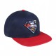 Gorra Visera Plana Superman Logo Bordado