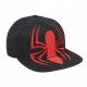 Gorra Visera Plana Spiderman Logo Bordado