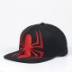 Gorra Visera Plana Spiderman Logo Bordado