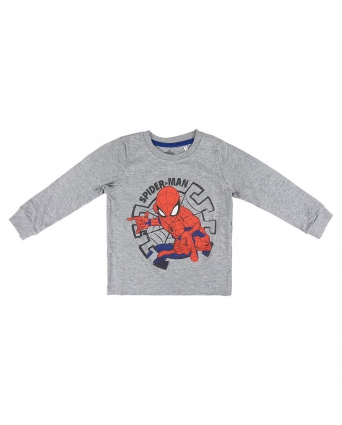 Pijama Largo Single Jersey Spiderman - Niño TALLA CAMISETA NIÑO TALLA 110 - 5 AÑOS