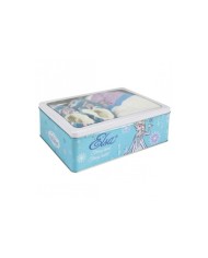 Set Caja Metálica Frozen TALLA CAMISETA NIÑO TALLA 104 - 4 AÑOS