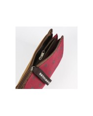 Estuche / Portatodo Plano 3 Compartimentos Harry Potter Gryffindor