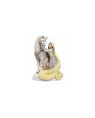 Disney Traditions : Innocent Ingenue (Rapunzel White Woodland Figurine)