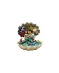 Disney Traditions : Seashell Scenario (The Little Mermaid Shell Scene Figurine)