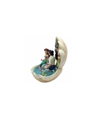 Disney Traditions : Seashell Scenario (The Little Mermaid Shell Scene Figurine)