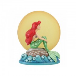 Disney Traditions : Mermaid by Moonlight (Ariel with Light up Moon Figurine)