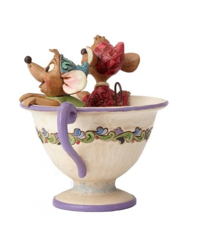 Disney Traditions : Jaq and Gus in Tea Cup