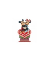 Disney Traditions : Heart to Heart (Mickey Mouse and Minnie Mouse Figurine)