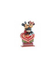 Disney Traditions : Heart to Heart (Mickey Mouse and Minnie Mouse Figurine)