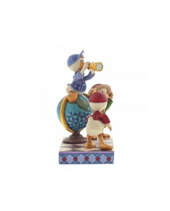 Disney Traditions : Navigating Nephews (Huey, Dewie and Louie Figurine)