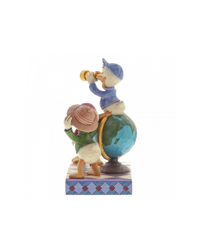 Disney Traditions : Navigating Nephews (Huey, Dewie and Louie Figurine)