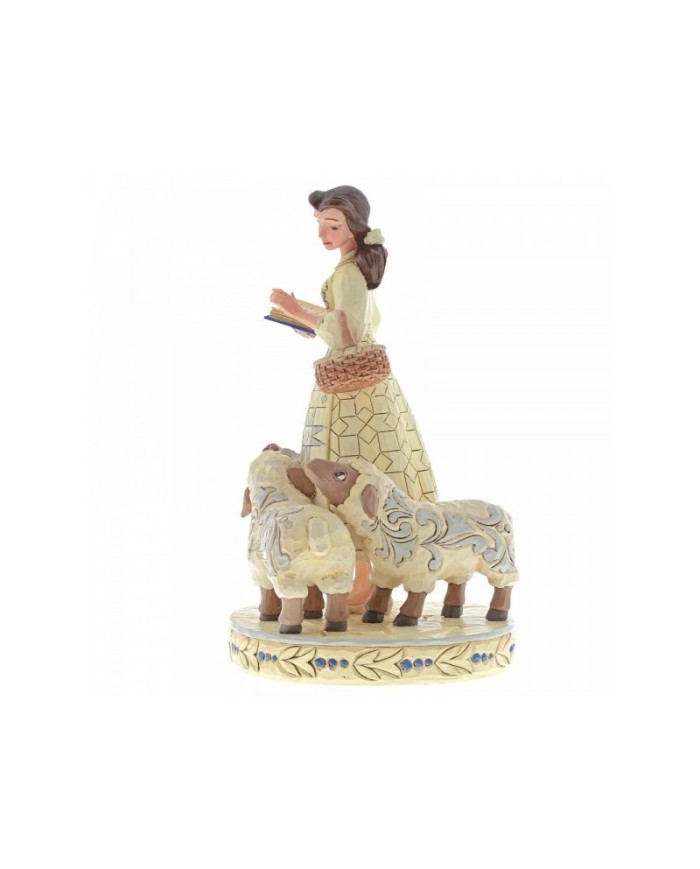 Disney Traditions : Bookish Beauty (Belle with Sheep Figurine)